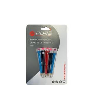 Golfbleistift mit Radiergummi Pure2Improve Pencils With Eraser